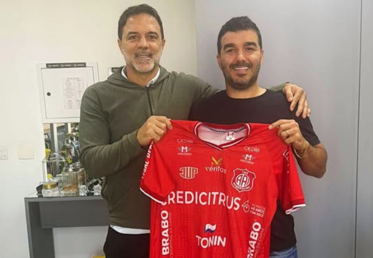 imagem da materia: Presidente Thiago dá as boas-vindas a Marcio Griggio