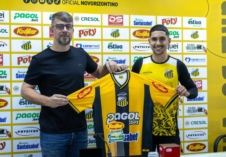 imagem da materia: Raí Ramos é apresentado e elogia estrutura do Novorizontino