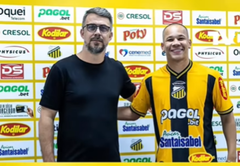 imagem da materia: Caio Dantas é apresentado no Novorizontino e mira acesso