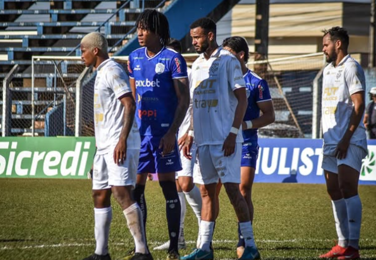 imagem da materia: Monte Azul e Grêmio Prudente empatam em jogo movimentado