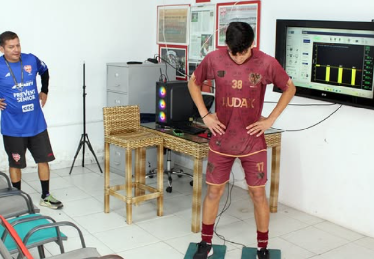 imagem da materia: Audax realiza avaliação de força dos atletas do sub-20