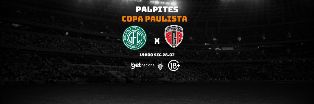 imagem da materia: Palpites: Guarani B x Primavera - Copa Paulista