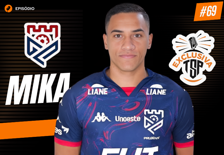imagem da materia: Mika celebra primeiro gol como profissional no Prudente
