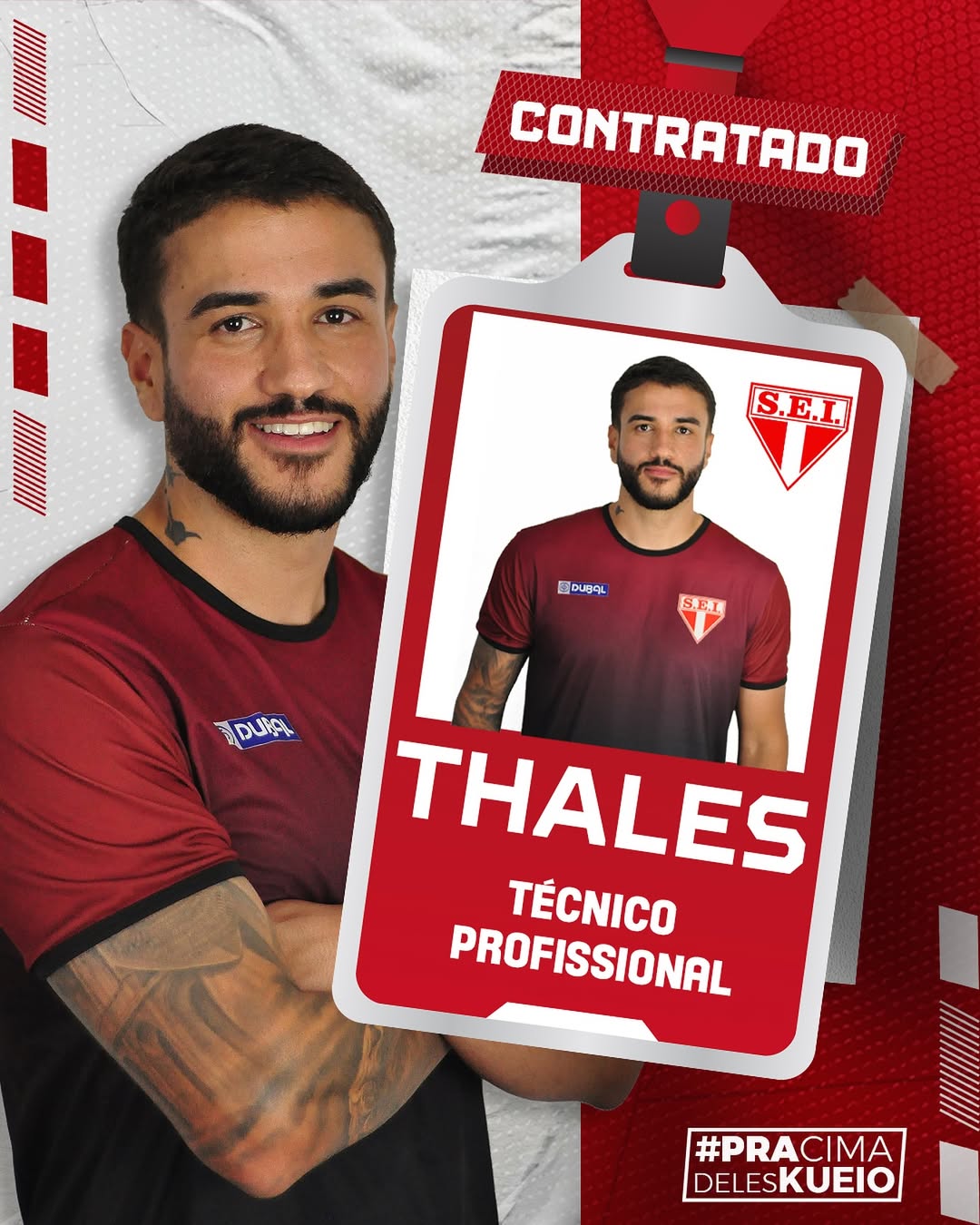 imagem da materia: Itapirense anuncia Thales Campanati como novo técnico