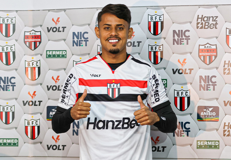 imagem da materia: Gabriel Barros reforça Botafogo-SP contra o Remo