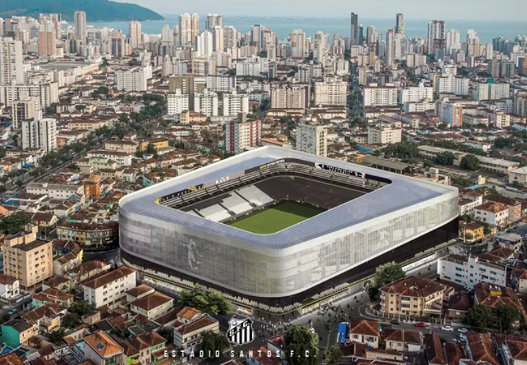 imagem da materia: Prefeitura aprova projeto da nova arena do Santos