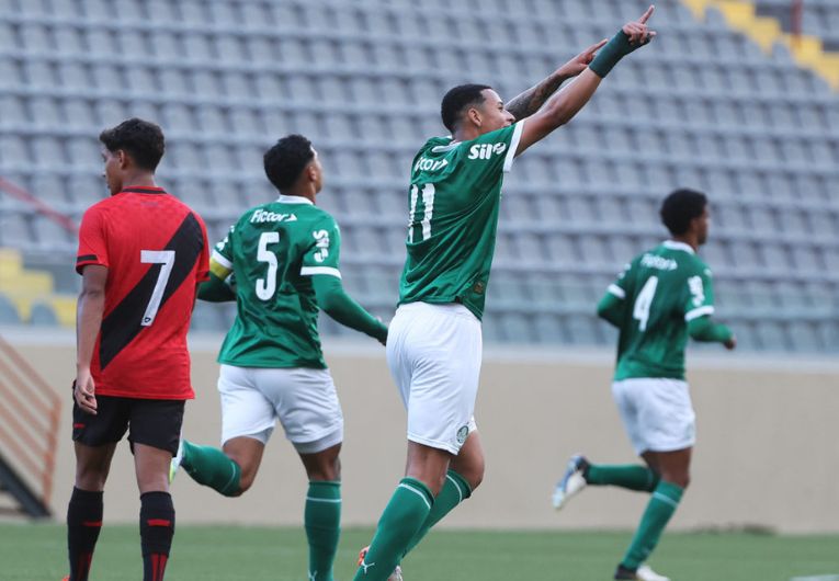 imagem da materia: Palmeiras goleia o Atlético-GO no Brasileirão Sub-17