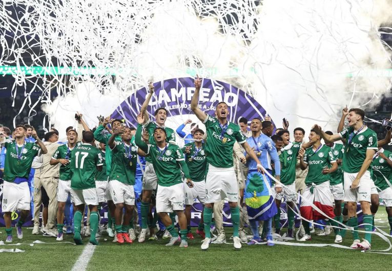 imagem da materia: Palmeiras alcança marca de 20 títulos nacionais na base
