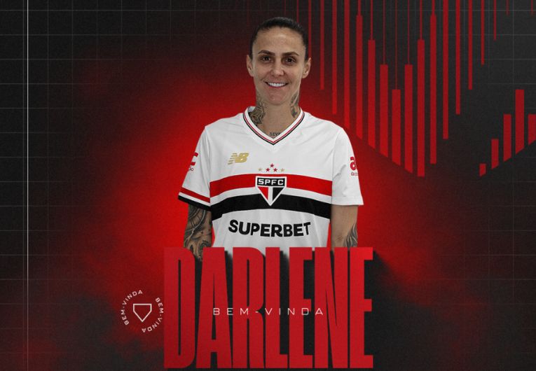 imagem da materia: São Paulo anuncia a contratação de Darlene
