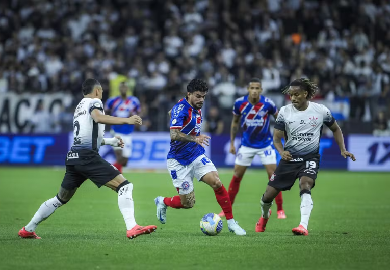 imagem da materia: Corinthians x Bahia: polêmica com Kauê Furquim aquece o jogo