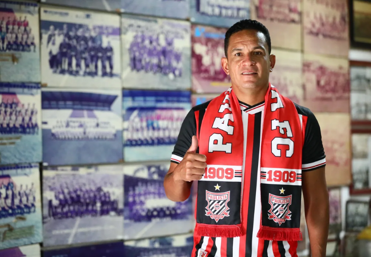 imagem da materia: Fausto alcança marca de 50 jogos com o Paulista