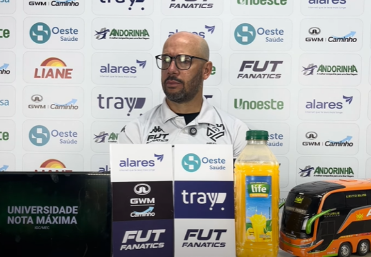 imagem da materia: Rogério analisa fim de primeira fase do Grêmio Prudente