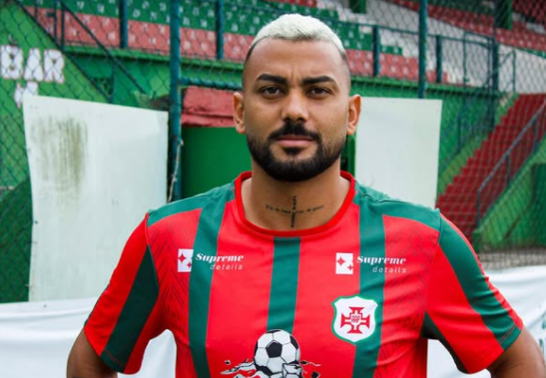 imagem da materia: Portuguesa Santista anuncia Caio Cézar como reforço ofensivo