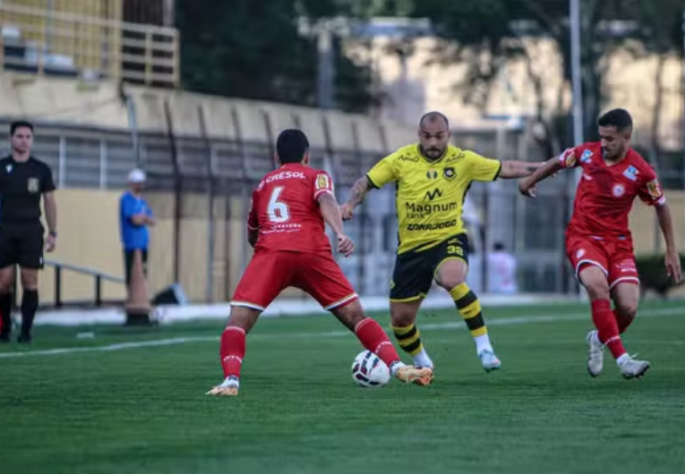 imagem da materia: São Bernardo domina e vence Tombense pela Série C