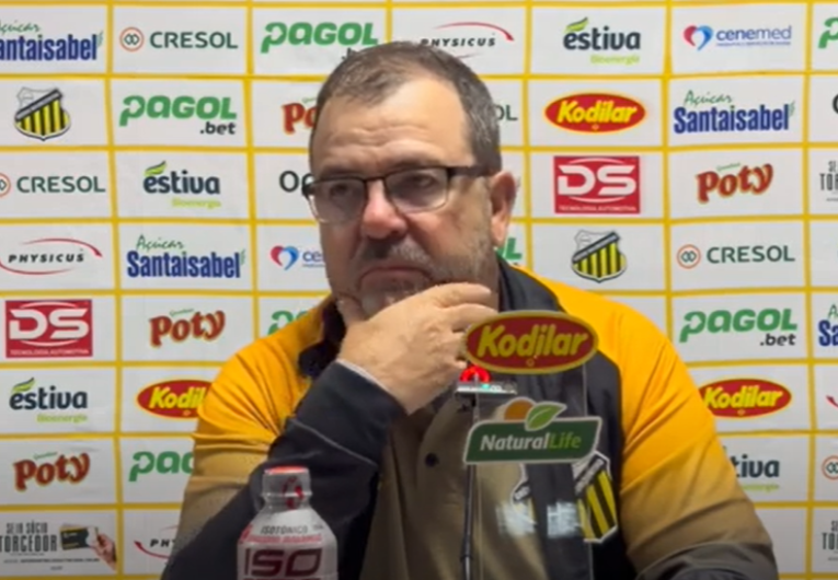 imagem da materia: Enderson Moreira fala sobre derrota do Novorizontino