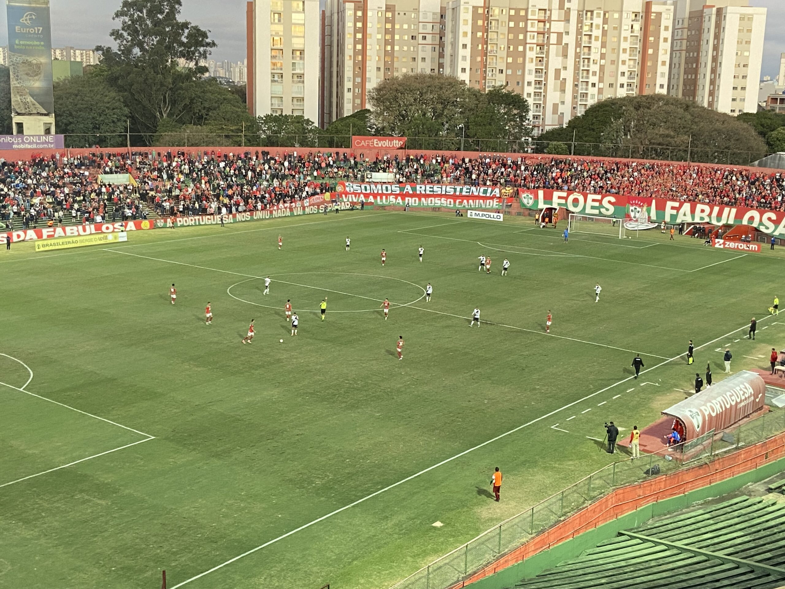 imagem da materia: Nos pênaltis, Portuguesa é eliminada pelo Mixto na Série D
