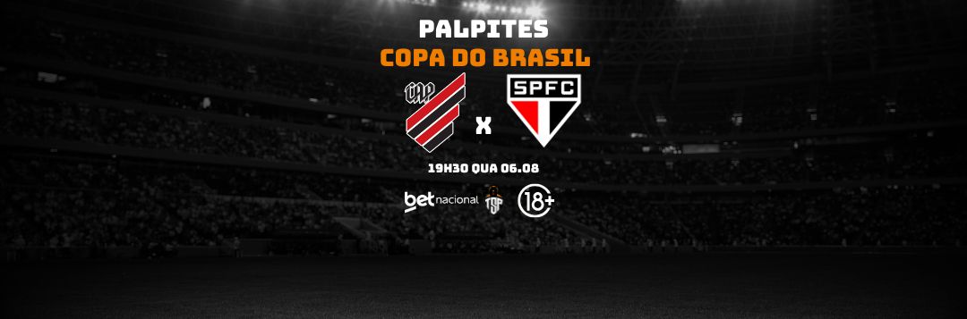 imagem da materia: Palpites: Athletico-PR x São Paulo - Copa do Brasil
