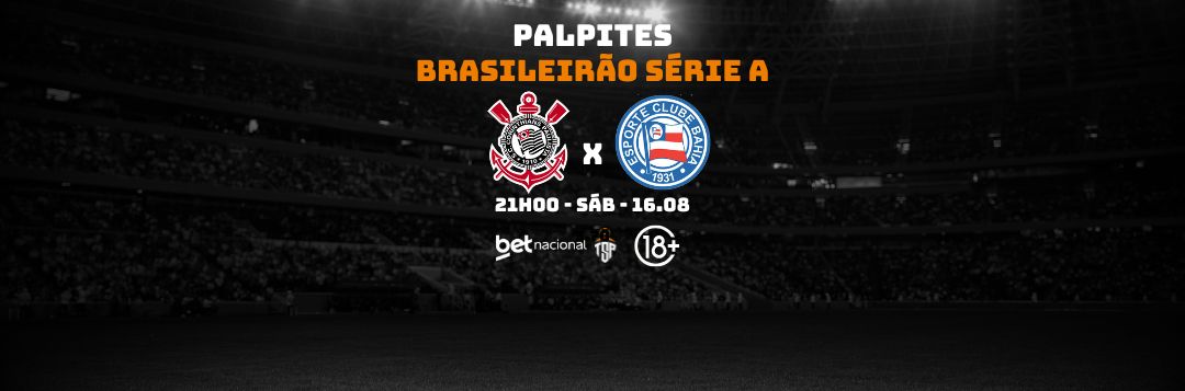imagem da materia: Palpites: Corinthians x Bahia - Série A