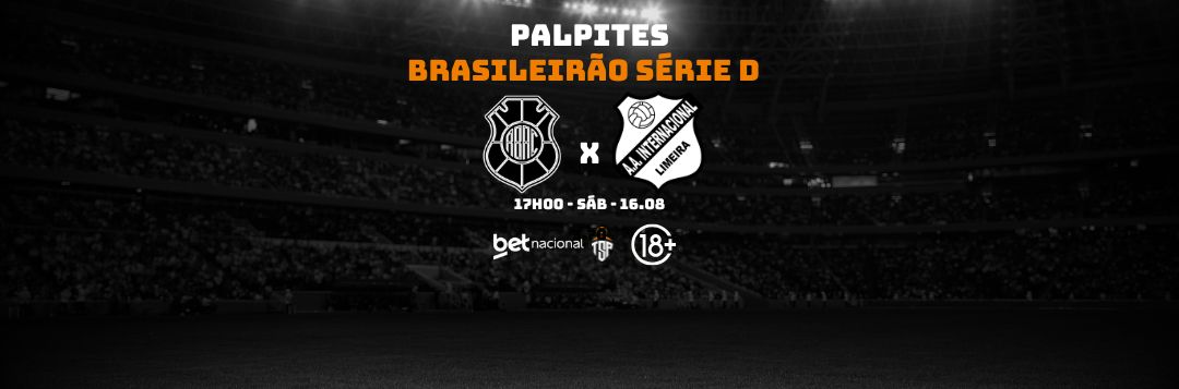 imagem da materia: Palpites: Rio Branco-ES x Inter de Limeira - Série D