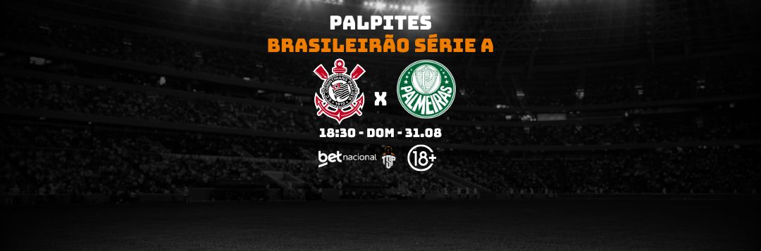imagem da materia: Palpites: Corinthians x Palmeiras - Série A