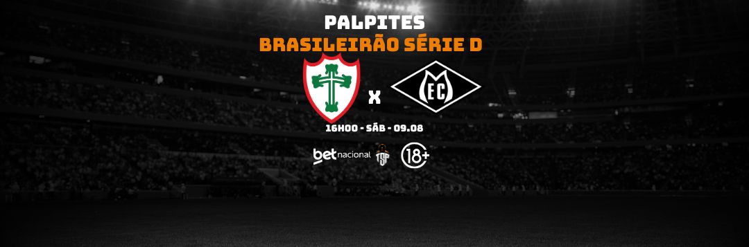 imagem da materia: Palpites: Portuguesa x Mixto - Série D