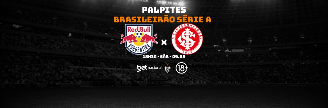 imagem da materia: Palpites: RB Bragantino x Internacional - Série A