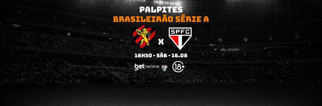 imagem da materia: Palpites: Sport x São Paulo - Série A