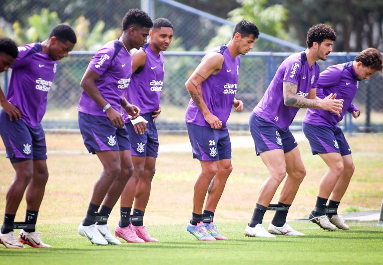 imagem da materia: Corinthians se reapresenta após vitória na Copa do Brasil