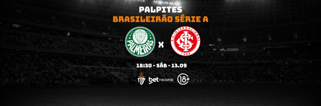 imagem da materia: Palpites: Palmeiras x Internacional - Série A