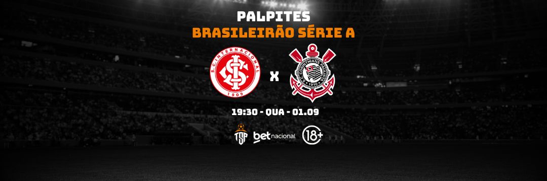 imagem da materia: Palpites: Internacional x Corinthians - Série A