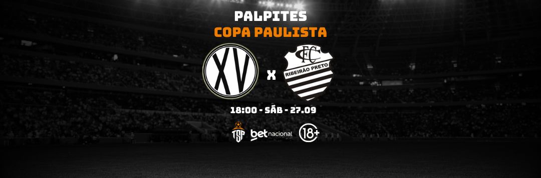 imagem da materia: Palpites: XV de Piracicaba x Comercial - Copa Paulista