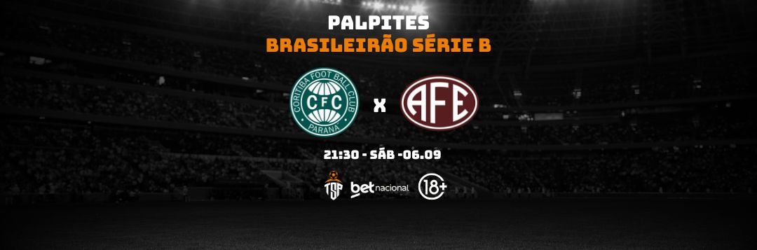 imagem da materia: Palpites: Coritiba x Ferroviária - Série B