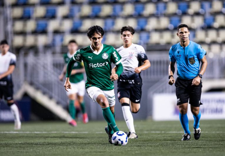 imagem da materia: Mesmo desfalcado, Palmeiras vence o Dérbi no Sub-17