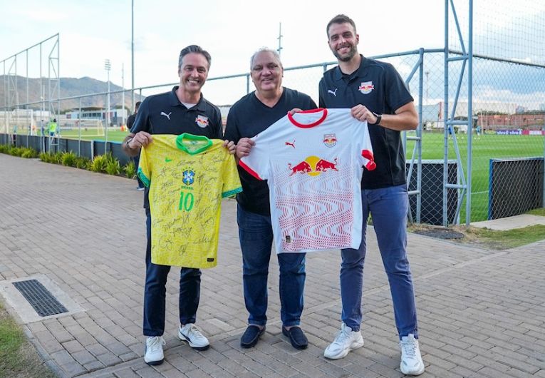 imagem da materia: Bragantino recebe Seleção Brasileira Sub-20 em seu CT