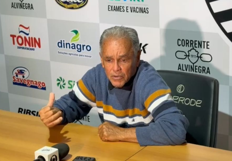 imagem da materia: Roberval projeta volta: “Vamos jogar como se fosse 0 a 0”