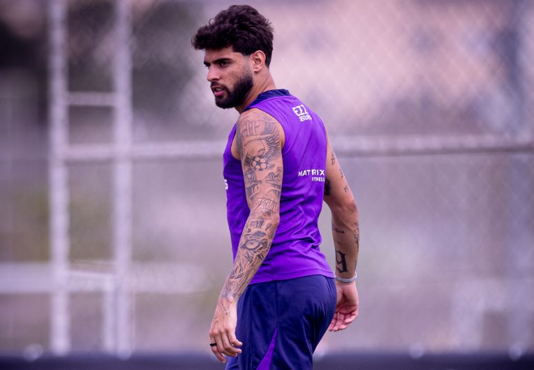 imagem da materia: Yuri Alberto comemora retorno em duelo decisivo