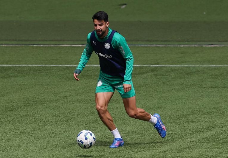 imagem da materia: Palmeiras finaliza preparação no Allianz para jogo com Inter