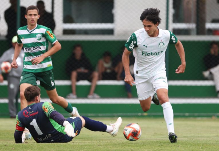 imagem da materia: Palmeiras conquista goleadas no Paulistão de base