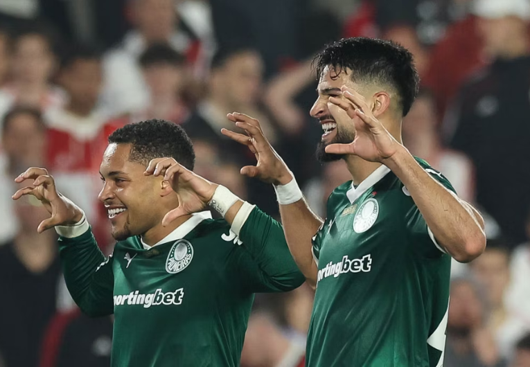 imagem da materia: Palmeiras aposta em bom retrospecto contra River Plate