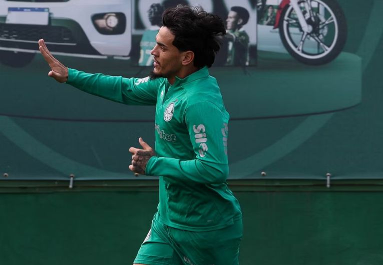 imagem da materia: Por problema no olho, Gómez pode desfalcar o Palmeiras