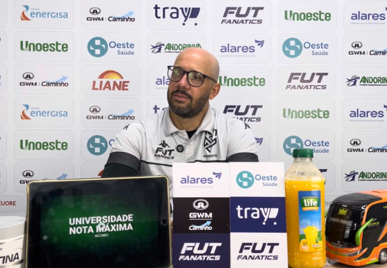 imagem da materia: Rogério Corrêa comemora classificação do Grêmio Prudente
