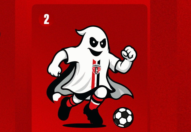 imagem da materia: Fantasma de cara nova! Primavera define novo mascote