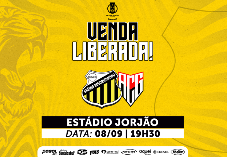 imagem da materia: Novorizontino abre venda de ingressos contra Atlético-GO