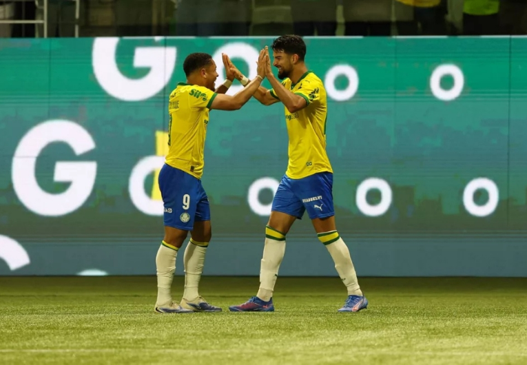 imagem da materia: Roque e Flaco formam dupla decisiva no ataque do Verdão