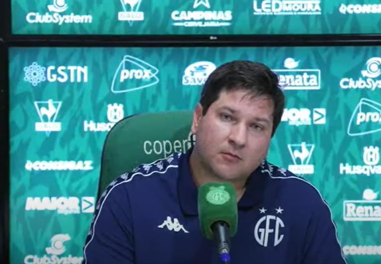 imagem da materia: Matheus Costa admite rendimento abaixo após derrota do Bugre