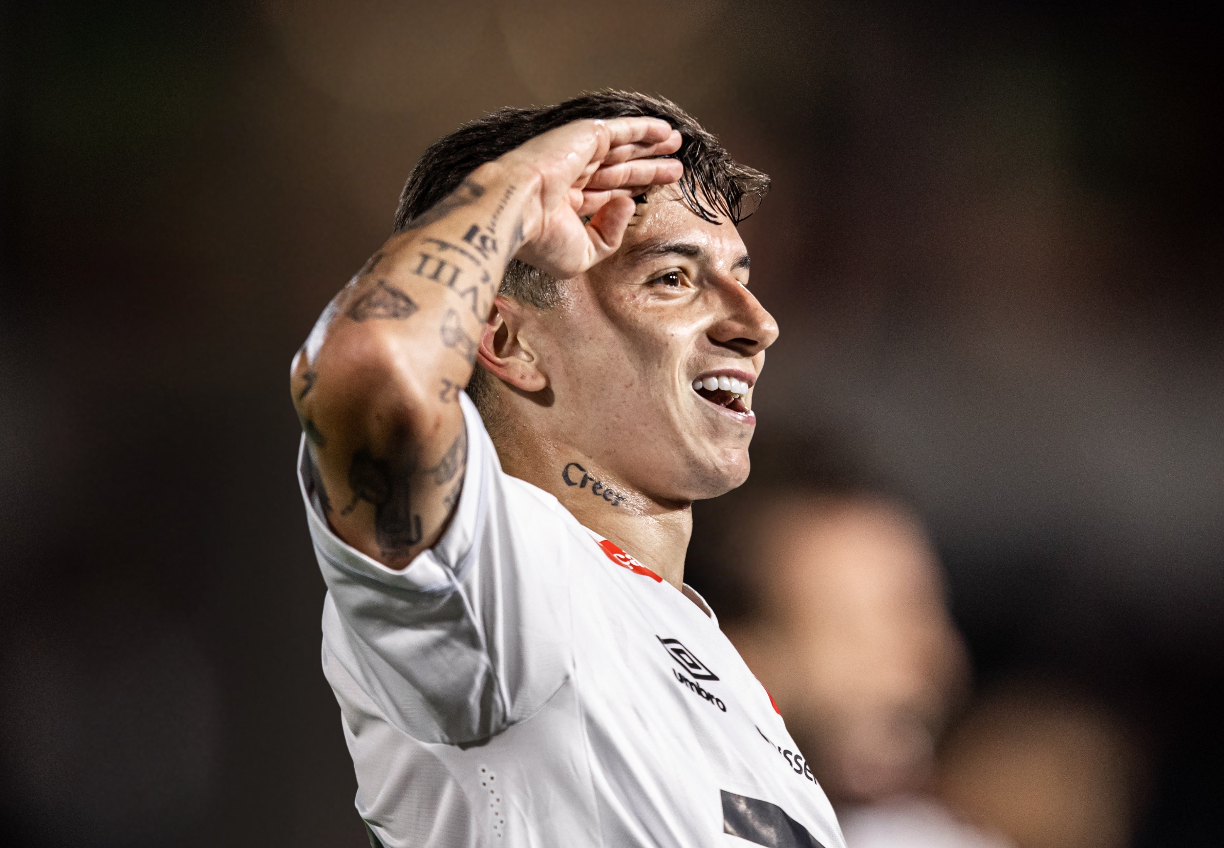 imagem da materia: Álvaro Barreal marca e projeta próximo jogo pelo Santos