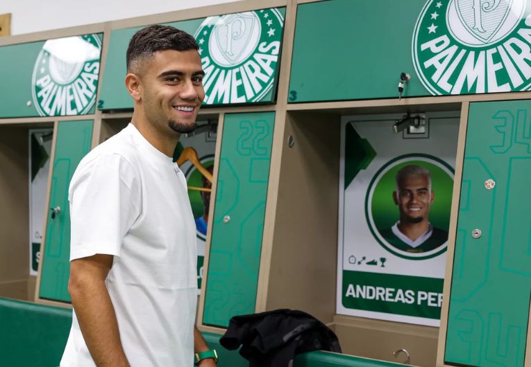 imagem da materia: Andreas Pereira promete mudar panorama do Palmeiras