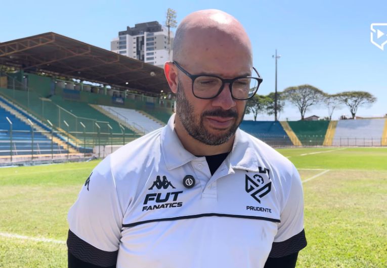 imagem da materia: Corrêa valoriza empate e projeta força do Prudente em casa