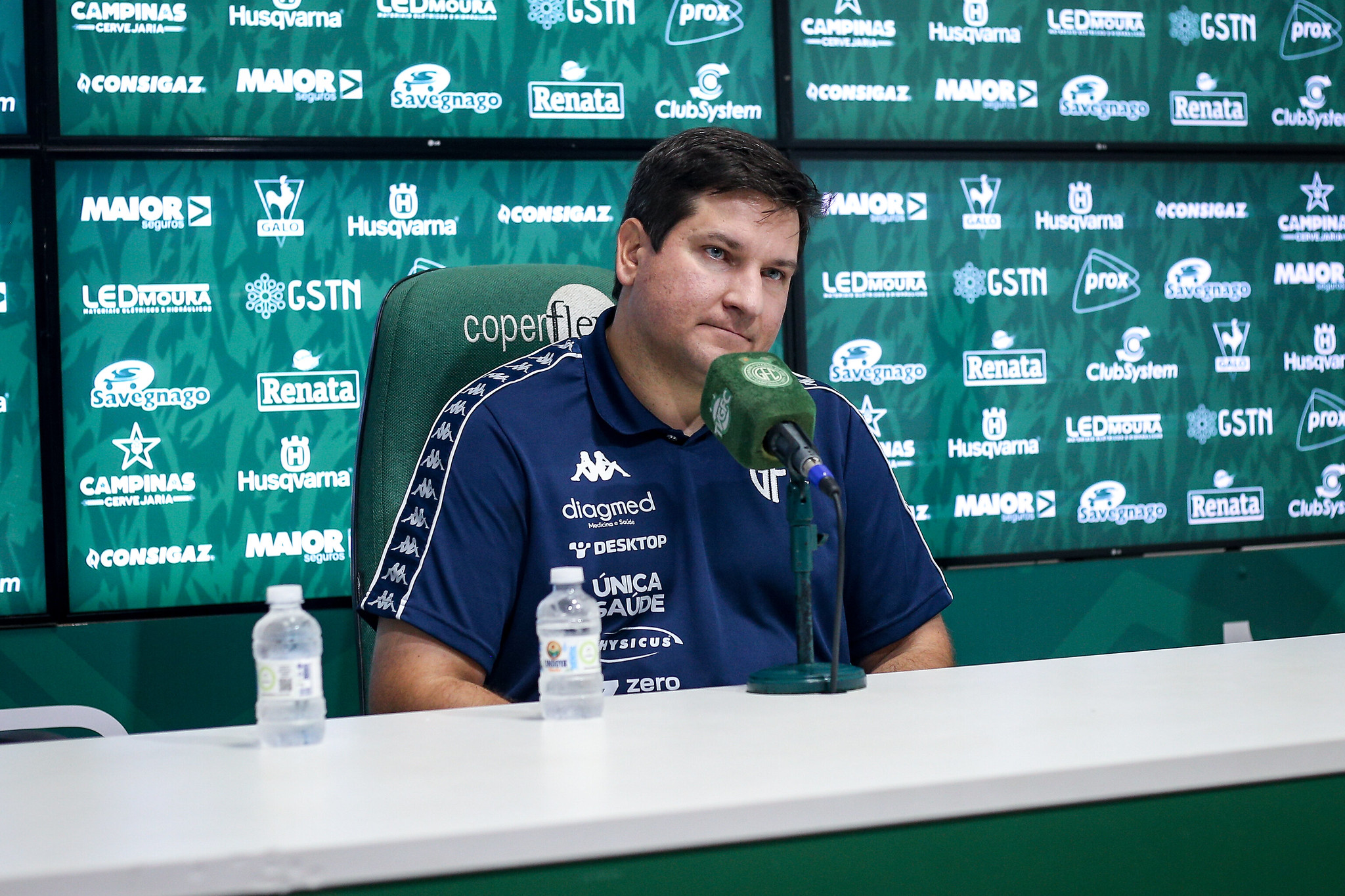 imagem da materia: Técnico do Guarani exalta campanha de superação na Série C