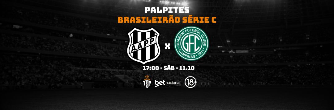 imagem da materia: Palpites: Ponte Preta x Guarani - Série C